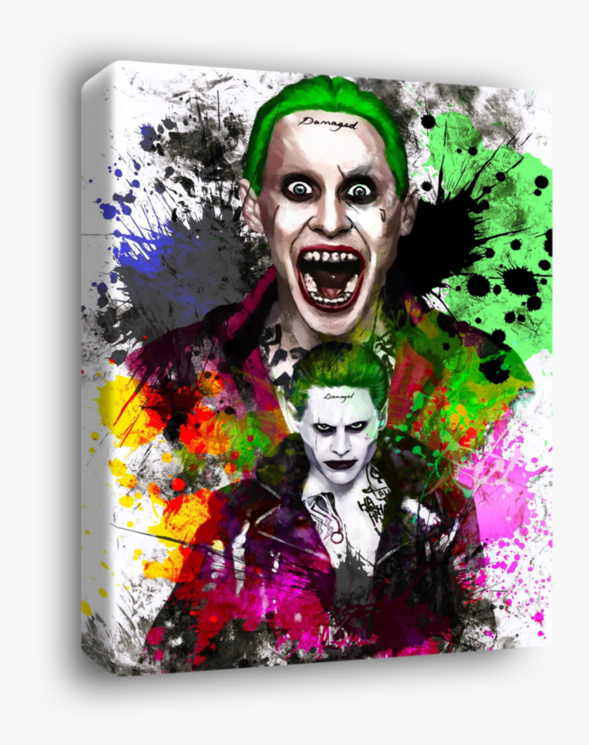 Suicide Squad Joker Movie Christman Boy Alloy Keyfob - Illustration, HD Png Download