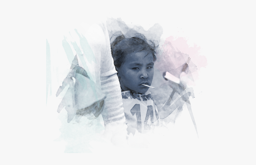 A Six Year Old Girl Rider At The Naadam Festival - Illustration, HD Png Download