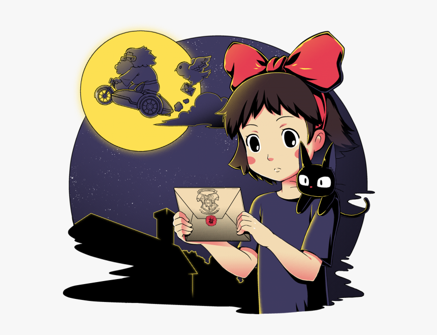 Kiki's Delivery Service Harry Potter, HD Png Download