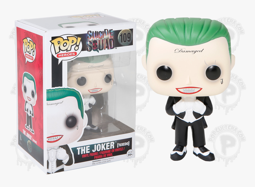 Joker Tuxedo Pop Vinyl Figure - Suicide Squad Joker Funko Pop, HD Png Download