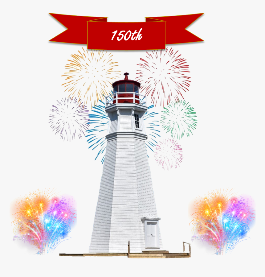 Check-out The Musical Performance “lighthouse Keeper” - Fireworks On White Background, HD Png Download