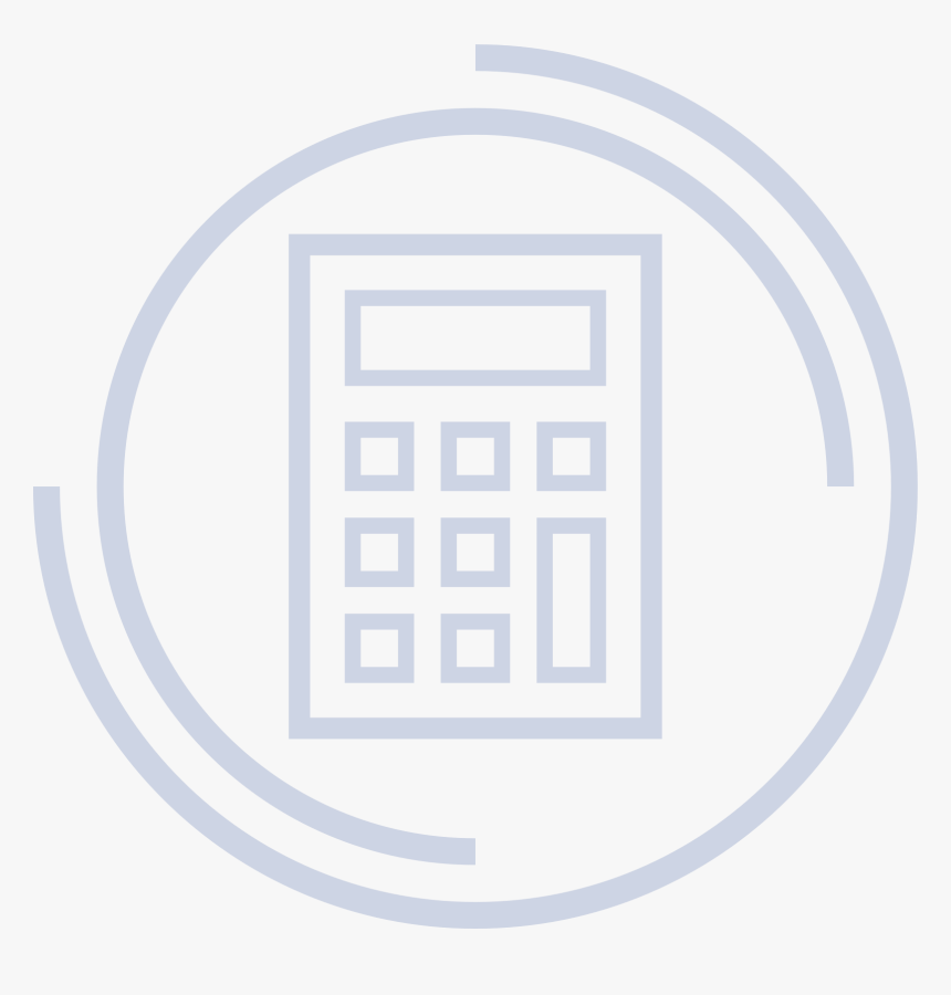 Transparent Accounting Icon Png - Calculator Line Icon, Png Download