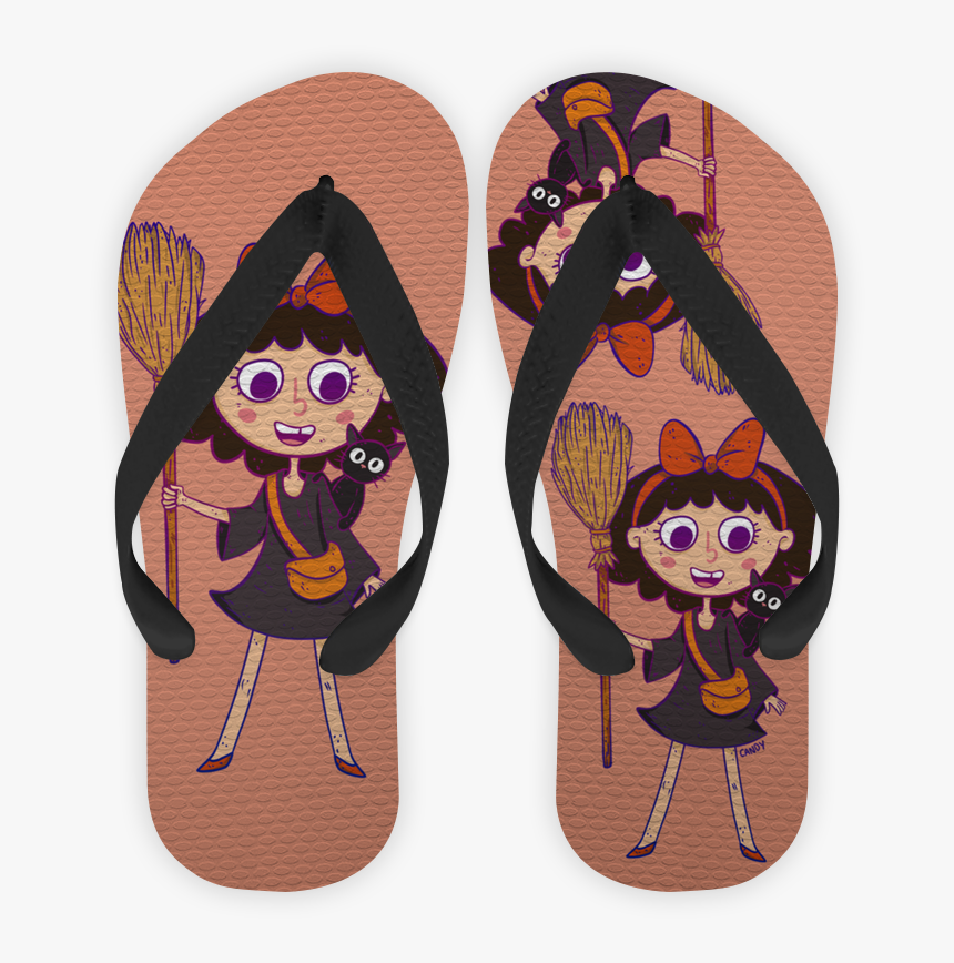 Chinelo Kiki S Delivery Service De Franciane Bourscheidtna - Flip-flops, HD Png Download