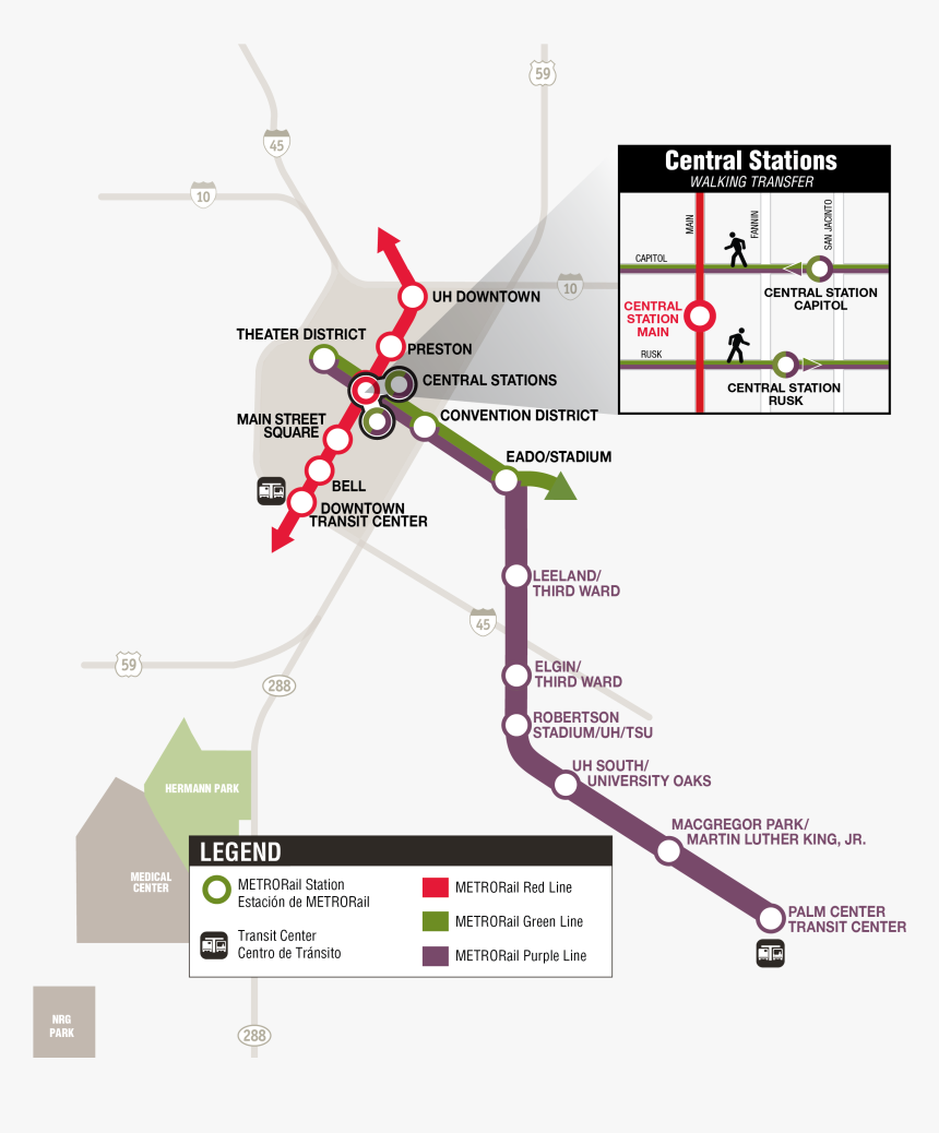 Metrorail Purple Line, HD Png Download