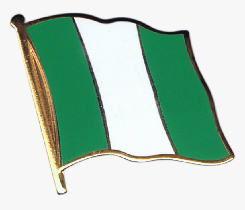 Nigeria Flag Pin, Badge - Mexican Flag Drawing Easy, HD Png Download
