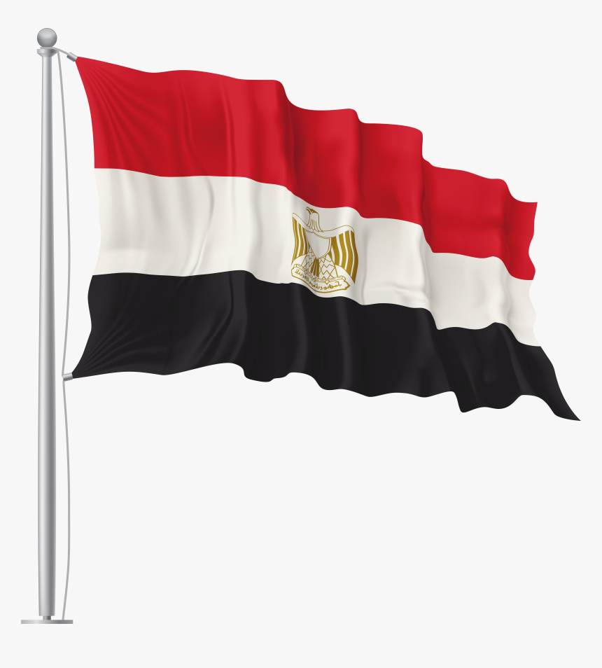 Egypt Waving Flag Png Image, Transparent Png
