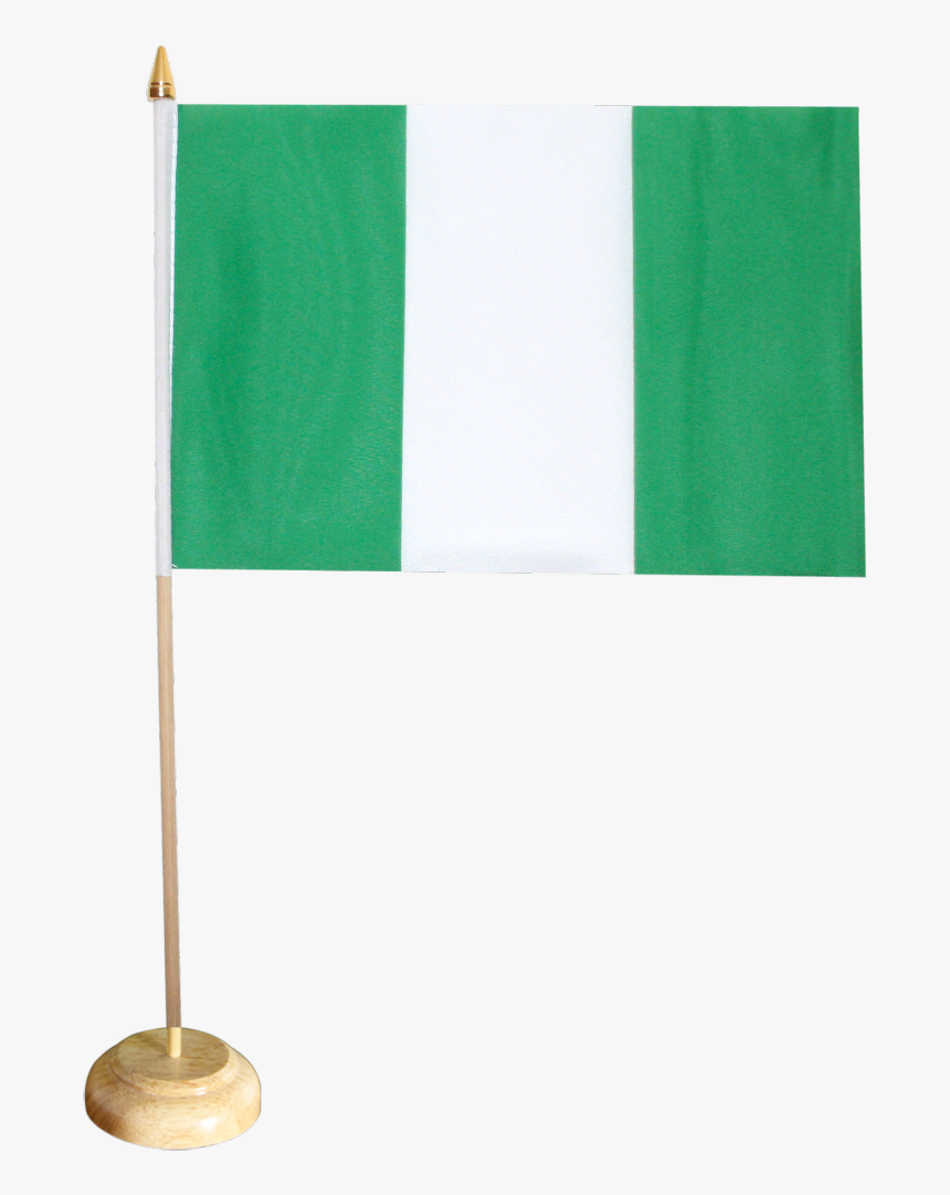 Nigeria Table Flag - Flag, HD Png Download