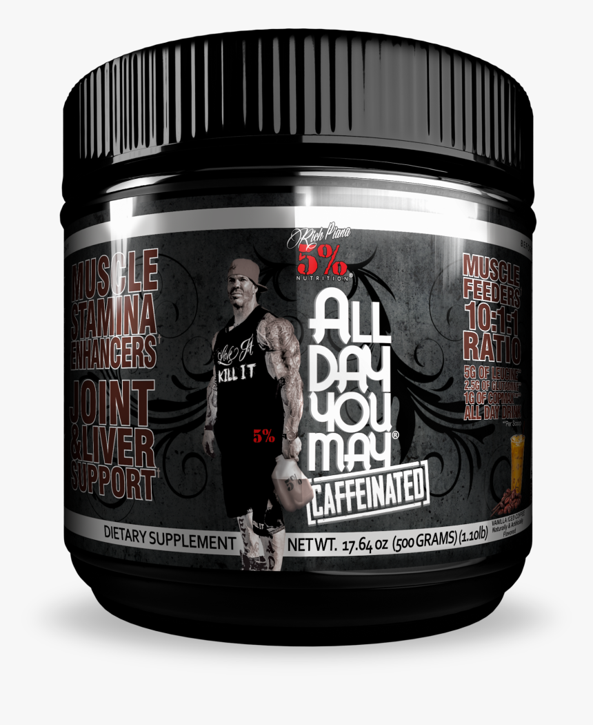 All Day You May Caffeinated - 5 All Day You May Amino Acid, HD Png Download