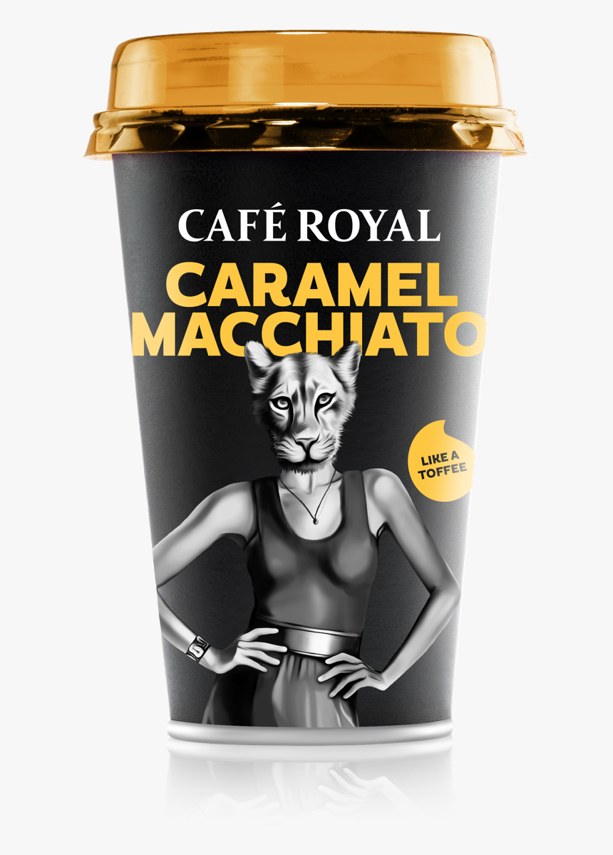 Cafe Royal Caramel Macchiato Eiskaffee - Café Royal, HD Png Download