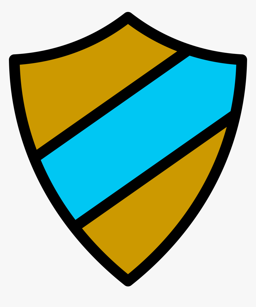 Emblem Icon Gold-light Blue, HD Png Download