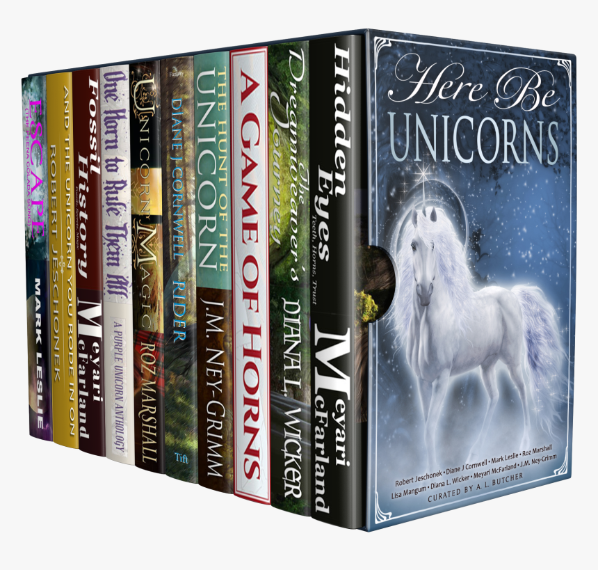 Here Be Unicorns - Book Cover, HD Png Download