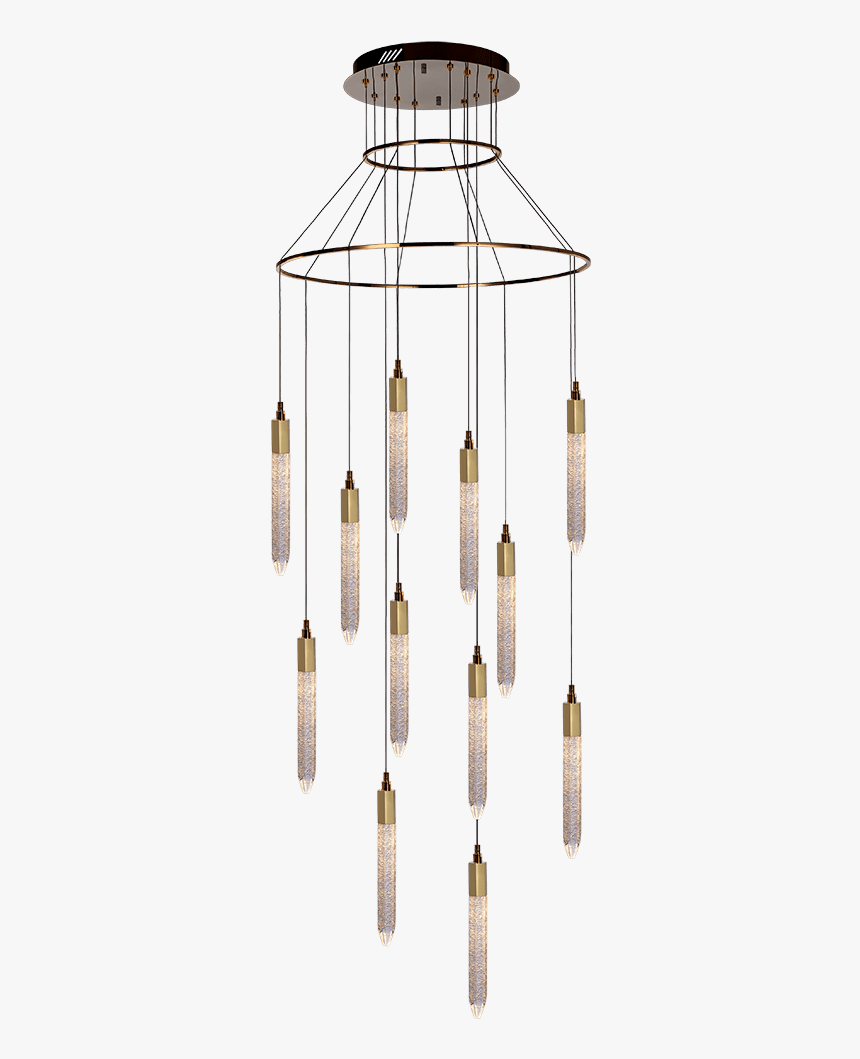 Shard 12 Light Adjustable Pendant - Chandelier, HD Png Download