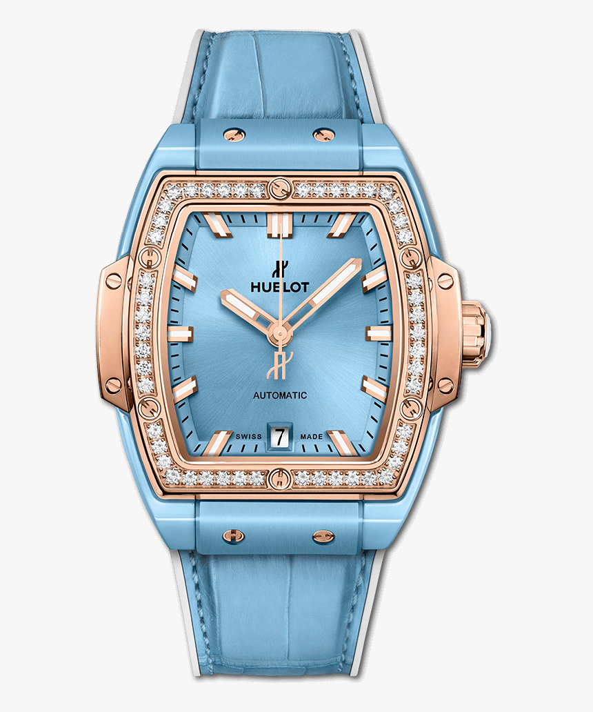 Spirit Of Big Bang Light Blue Ceramic King Gold Diamonds - Spirit Of Big Bang Pink, HD Png Download