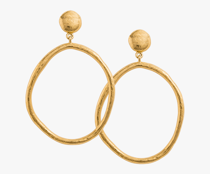 Golden Light Earrings 18k Gold Plated - Body Jewelry, HD Png Download