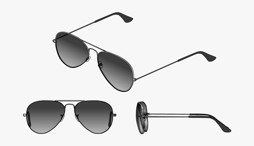 Ray Ban Aviator, HD Png Download