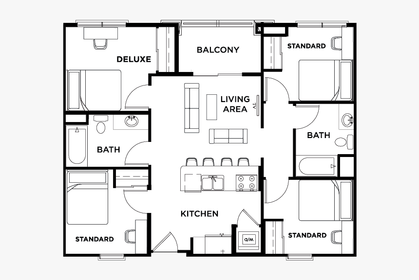 Floor Plan, HD Png Download