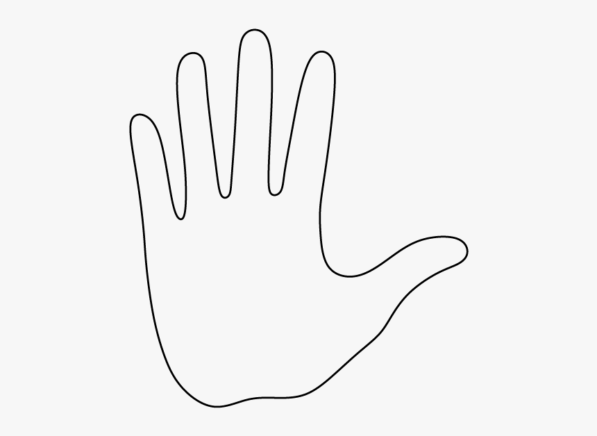 Pin By Muse Printables On Printable Patterns At Patternuniverse - Black Line Master Hand, HD Png Download
