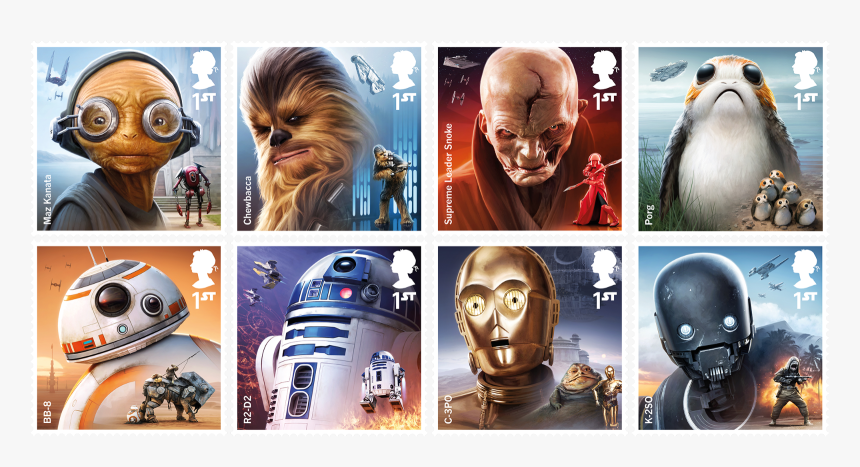 Click To Unmute - Royal Mail Star Wars, HD Png Download