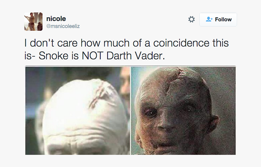 Qui Gon Jinn Is Snoke, HD Png Download