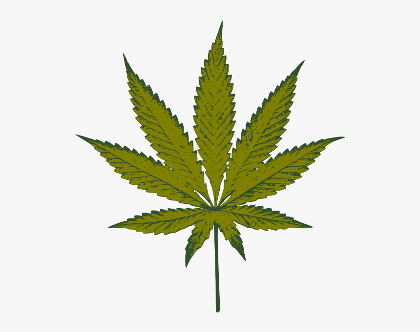 Marijuana Leaf Clipart, HD Png Download