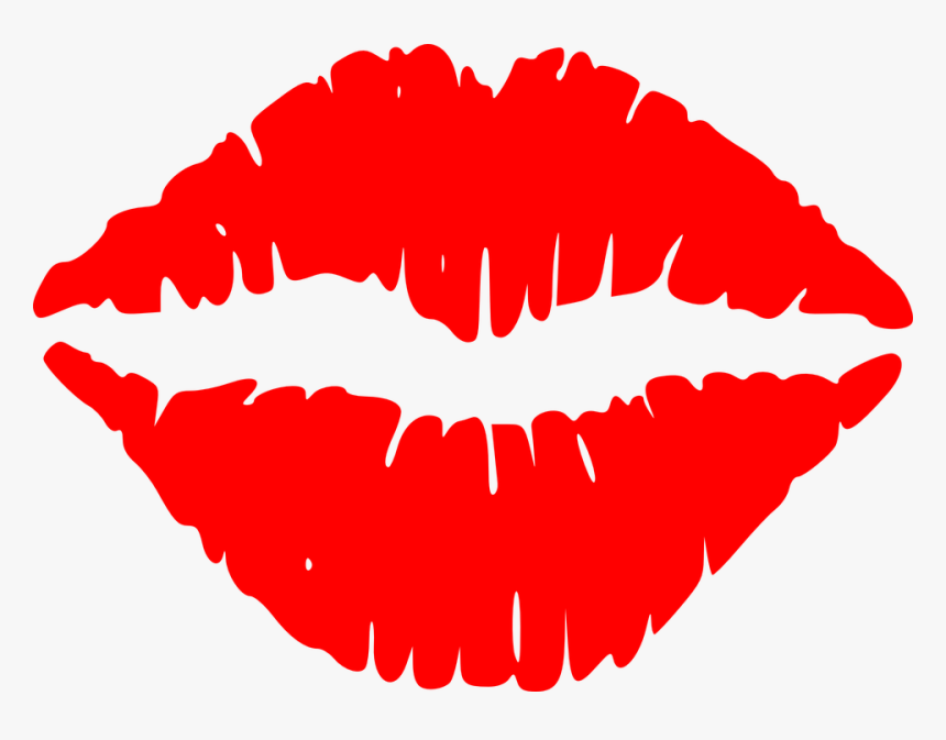 Lips, Kiss, Female, Lipstick, Red, Lust, Love - Lips Clip Art, HD Png Download