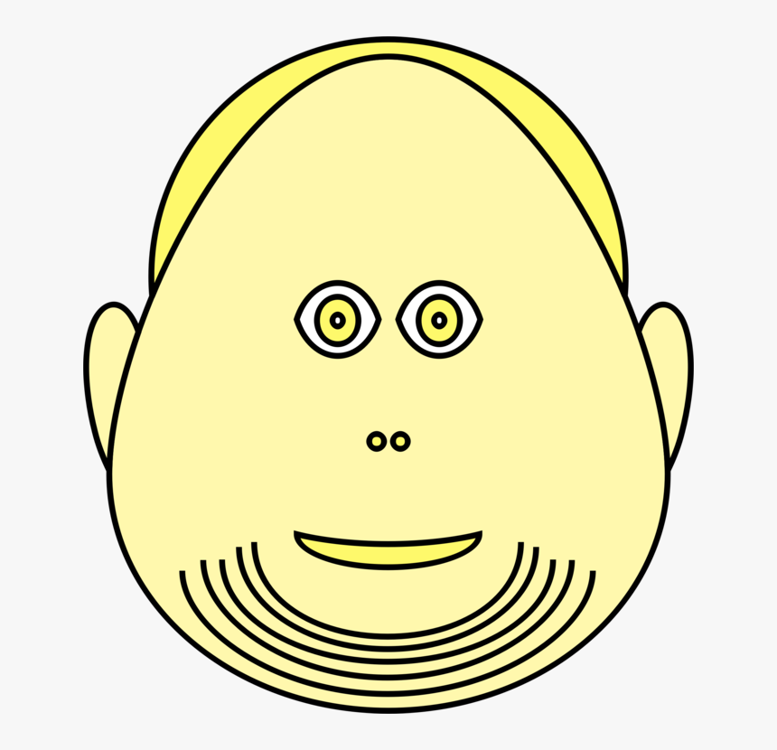 Emotion,plant,yellow - Gambar Kepala Untuk Mewarnai, HD Png Download