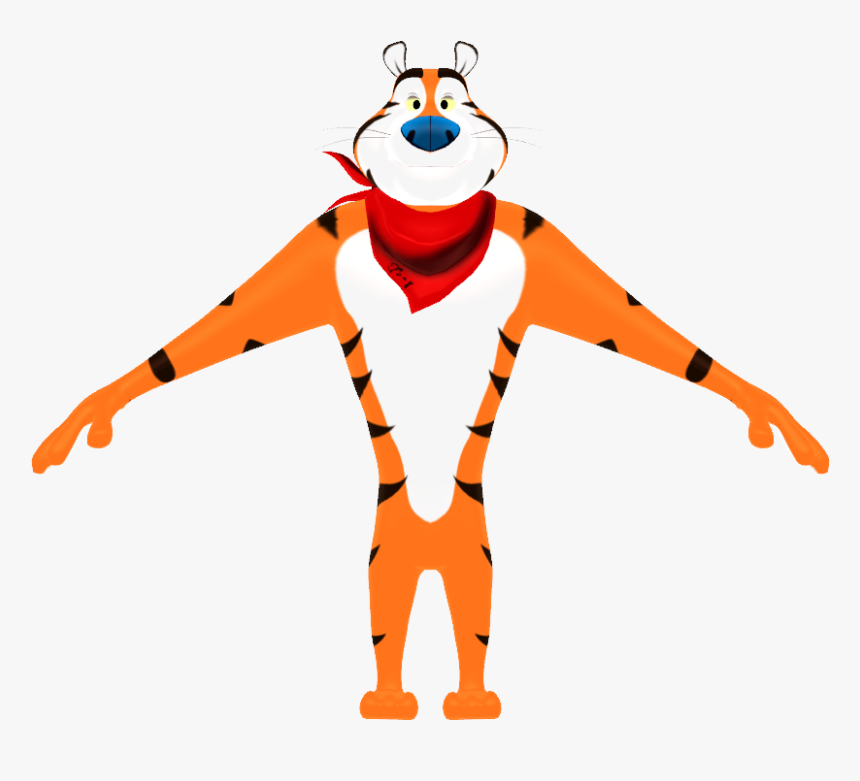 Transparent Tiger Clipart Png - Ricardo Milos Tony The Tiger, Png Download