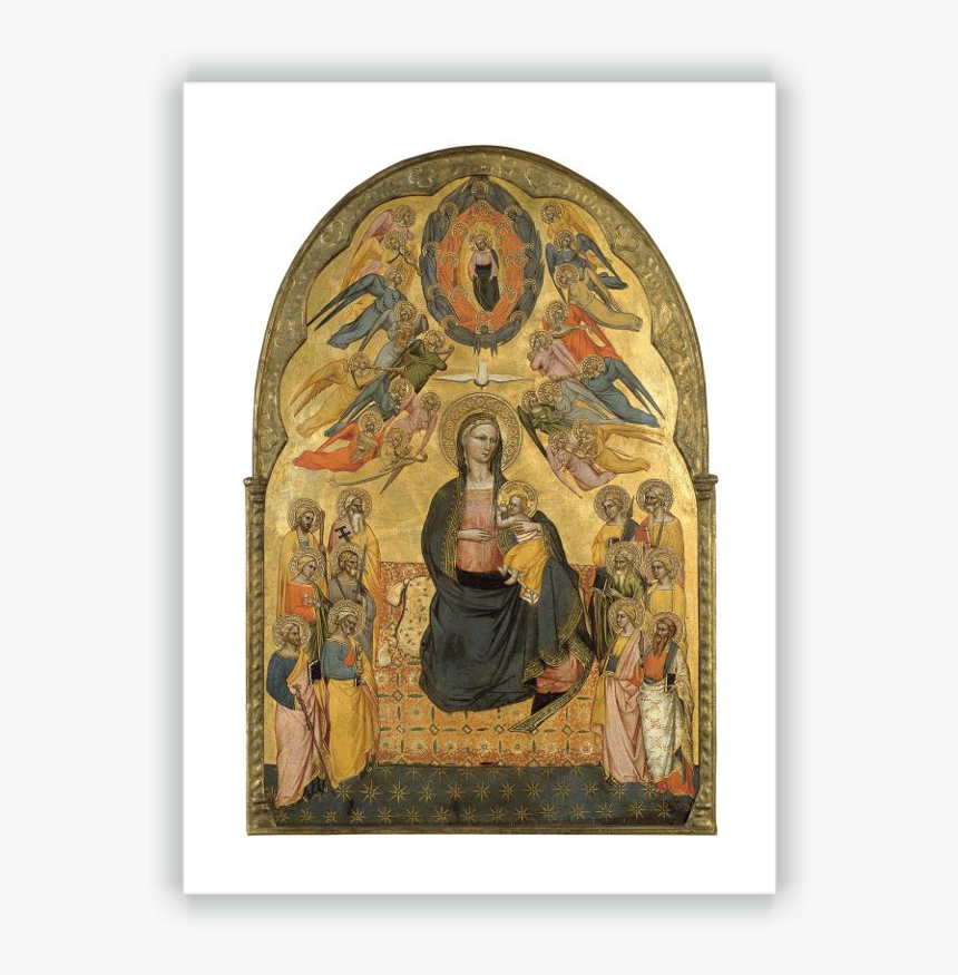 Virgin Of Humility With The Holy Father, The Holy Spirit, HD Png Download