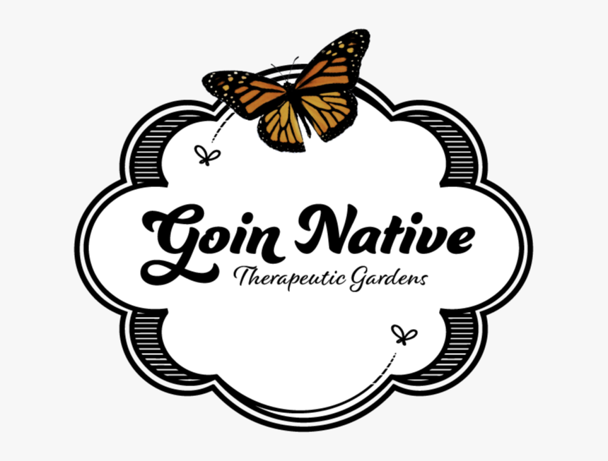 Goin Native Cloud Logo - Butterfly, HD Png Download