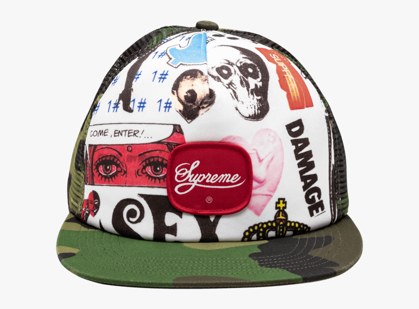 Supreme Blood Lust Meshback 5 Panel, HD Png Download