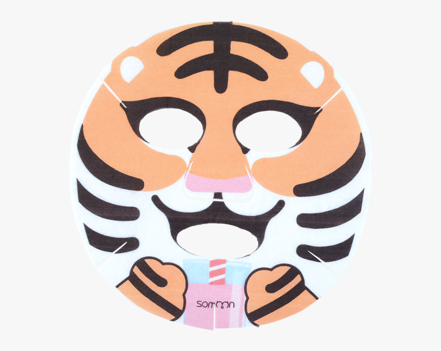 Animal Mask Tiger Clipart , Png Download - Sleep Mask, Transparent Png