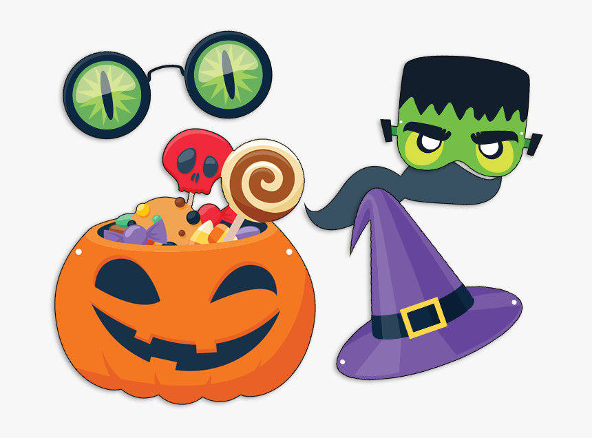 Lollipop Halloween Png, Transparent Png