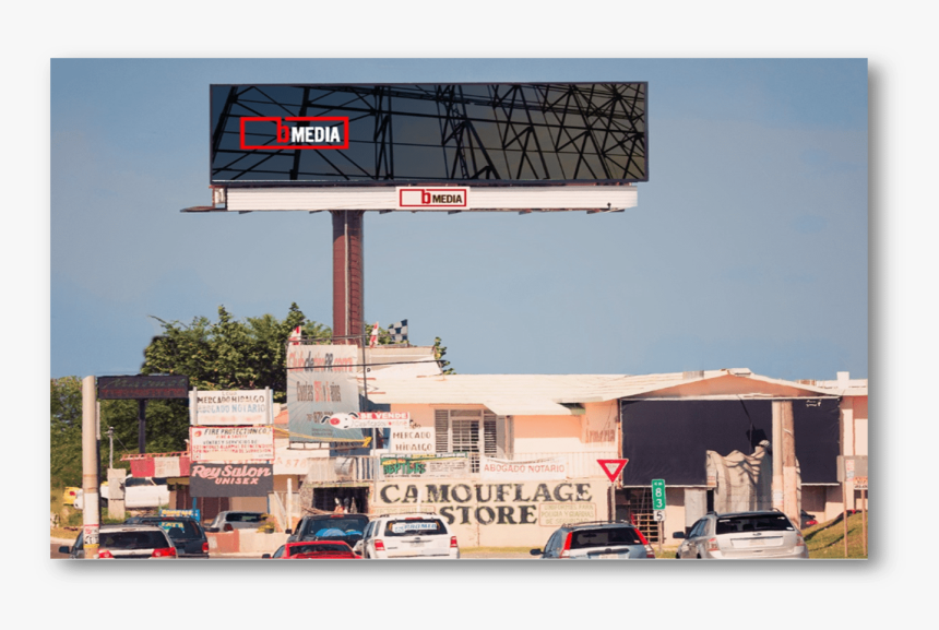 Bmedia Outdoor Advertising Co - Bmedia Digital Puerto Rico, HD Png Download