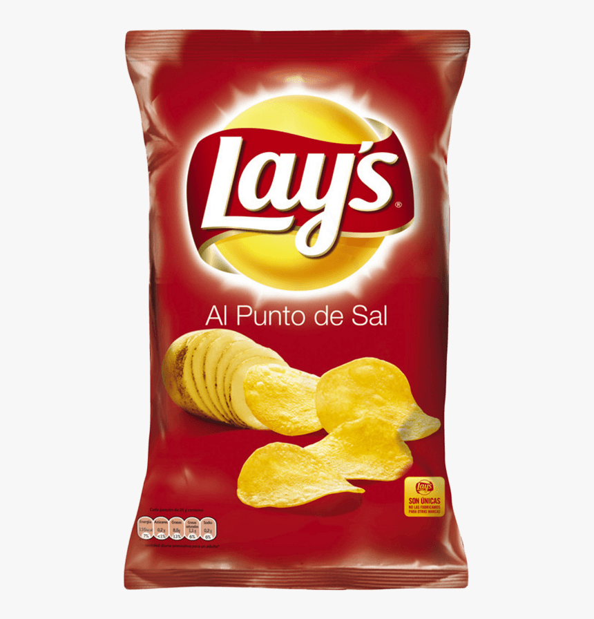 Lay S Lightly Salted Chips - Lays Al Punto De Sal, HD Png Download