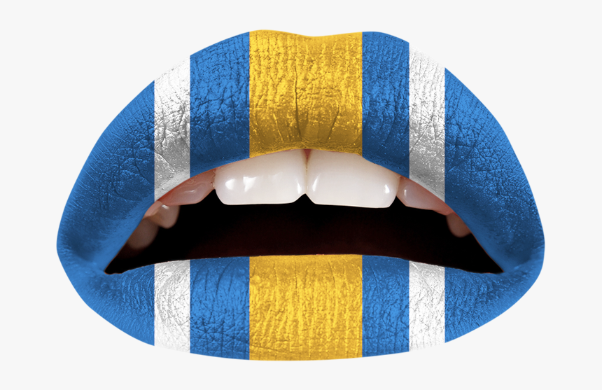 Blue And Orange Lips, HD Png Download