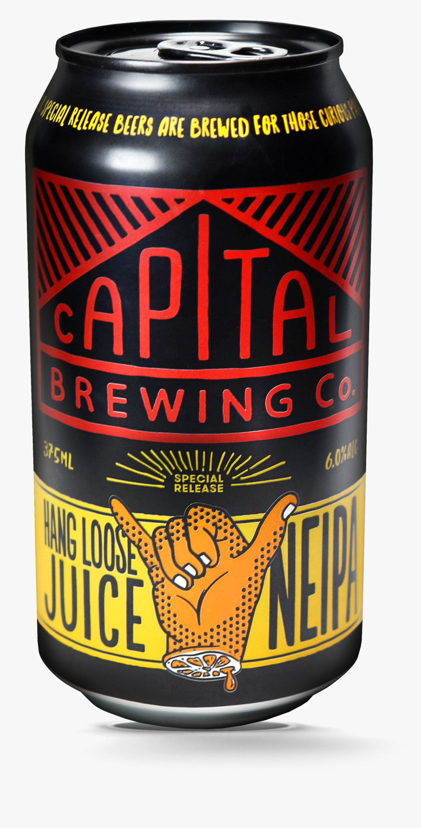 Hang Loose Juice Capital Brewing Co, HD Png Download