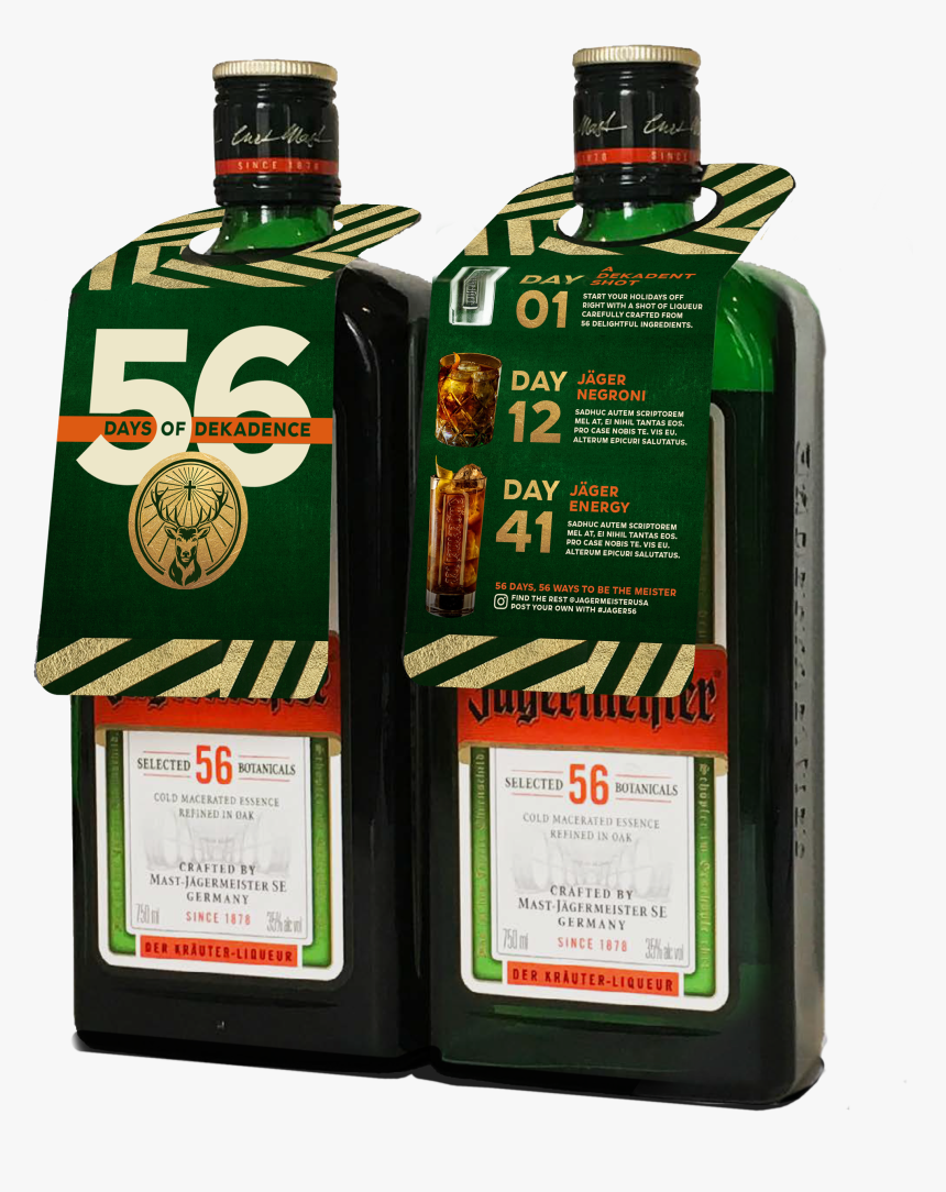 Bottle Hangers Give Consumers A Taste Of Our Story - Glass Bottle, HD Png Download