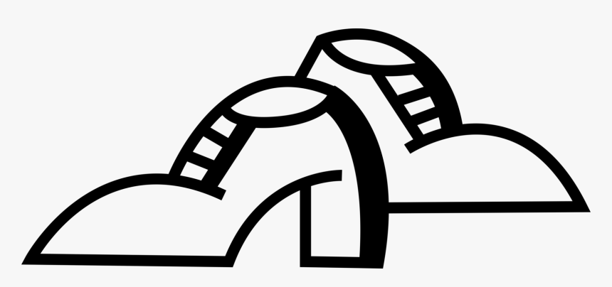 Vector Illustration Of Dress Shoes Fashion Footwear, HD Png Download