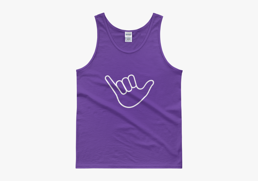 Gildan Tank Top Purple, HD Png Download