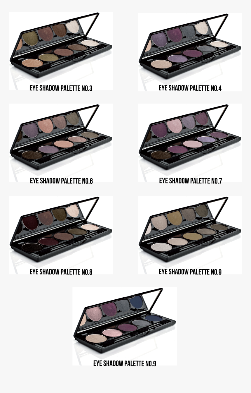 Clipart Eye Eye Makeup - Nvey Eco Eyeshadow Palette, HD Png Download