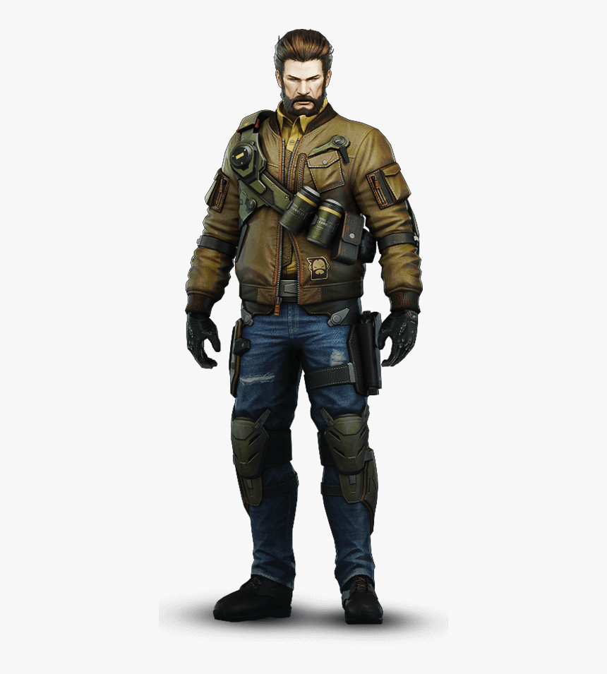 Transparent Katniss Clipart - Ghost In The Shell First Assault Batou, HD Png Download