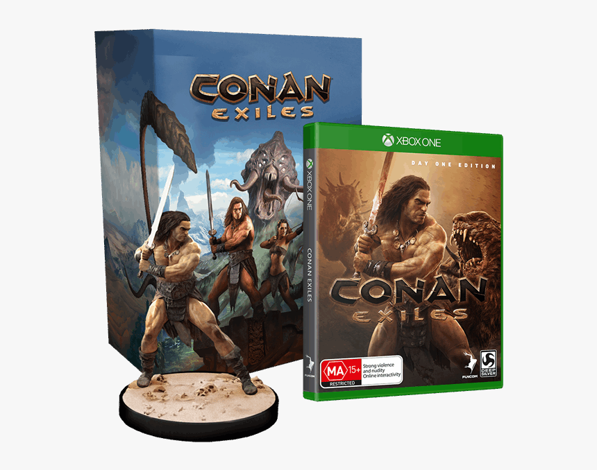Transparent Conan The Barbarian Png - Conan Exiles Collector's Edition Xbox, Png Download