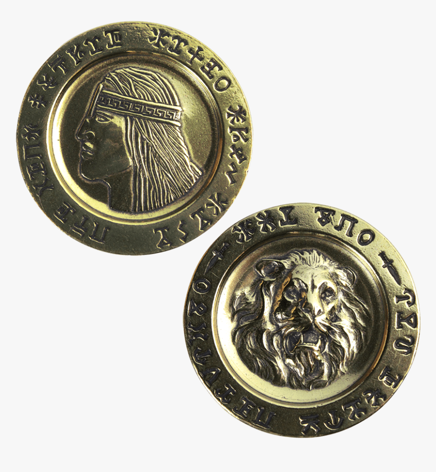 Conan The Barbarian Aquilonian Golden Luna - Aquilonian Coins, HD Png Download