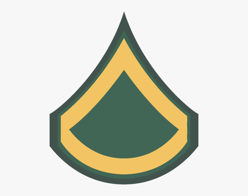 Ww2 Us Army Rank - Army Private First Class Rank, HD Png Download