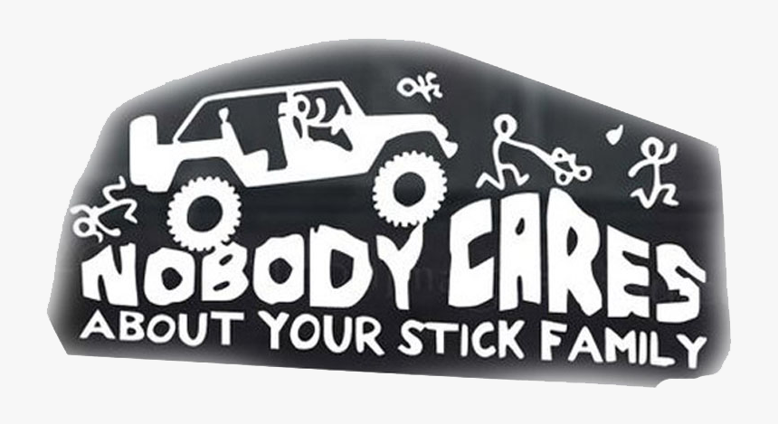 Jeep Stick Family Stickers, HD Png Download