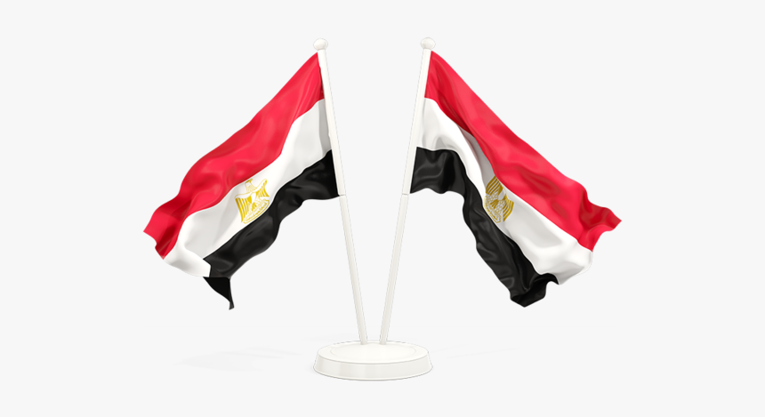 Two Waving Flags - El Salvador Flag Waving, HD Png Download