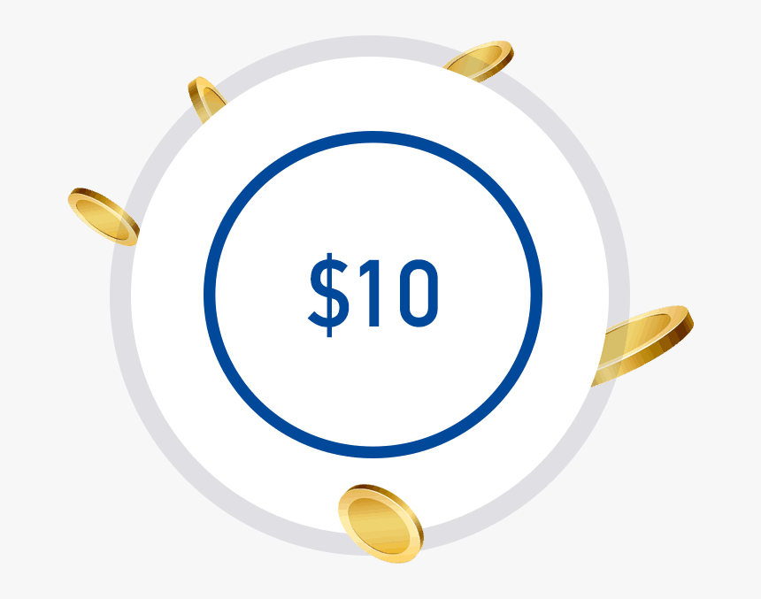 10 Dollar Deposit Casino Nz - 5 Dollar Deposit Casino, HD Png Download