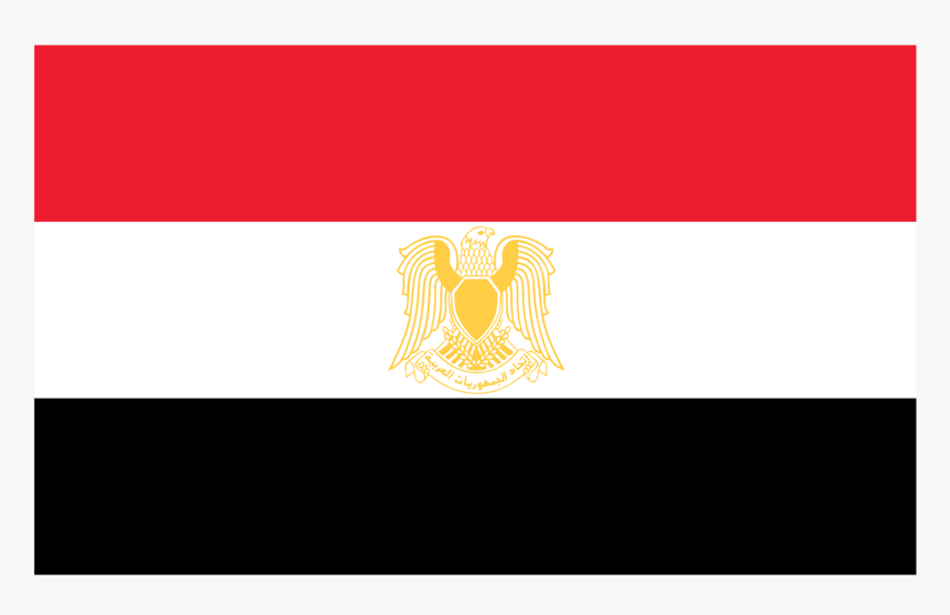 Egypt Flag Logo Vector - Illustration, HD Png Download