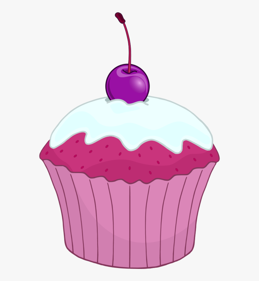 Cake Vector Clip Art Library - Clipart Muffin Png, Transparent Png