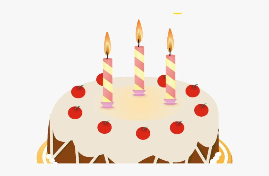 Free Cake Vector - Happy Birthday To You Shaheen, HD Png Download